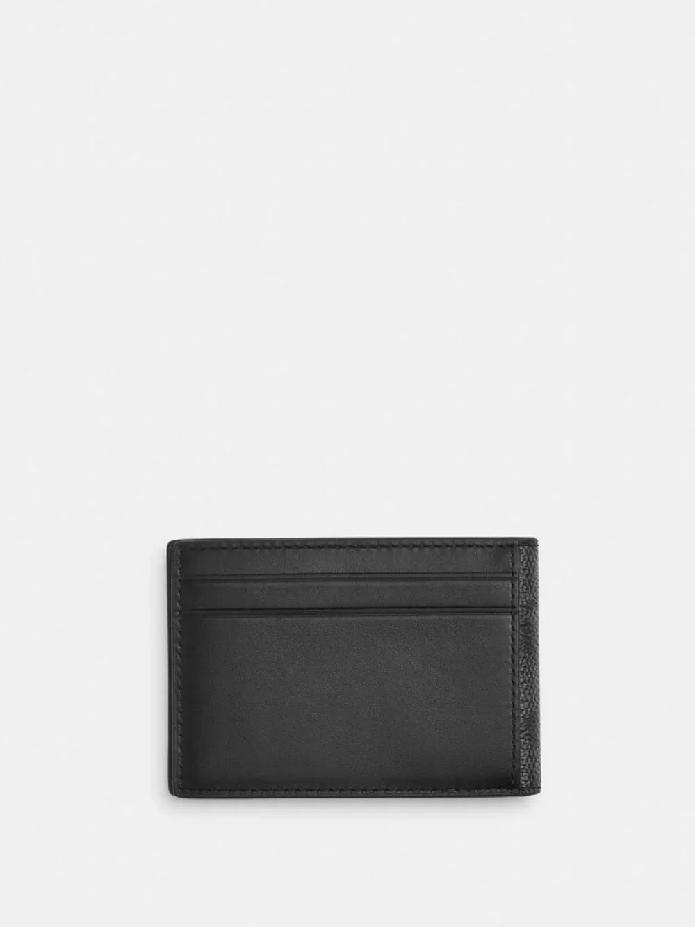 Coach Outlet Men's Compact Billfold Wallet In Signature Canvas